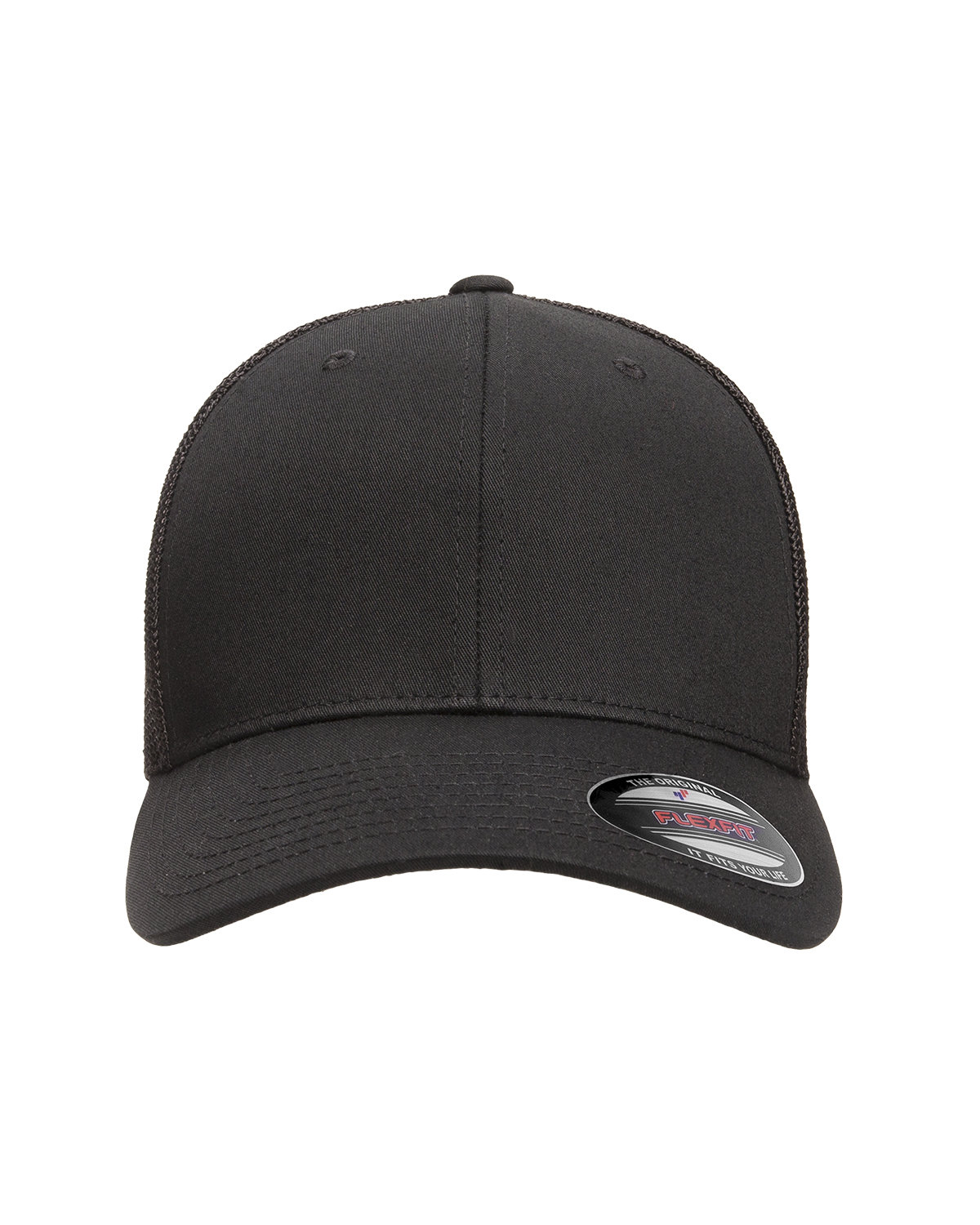 6511 Flexfit Adult 6-Panel Trucker Cap - Click Image to Close